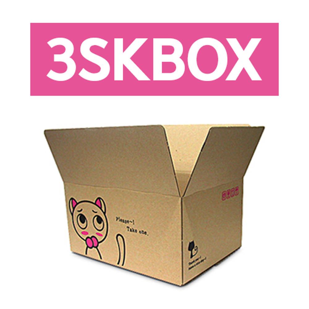 택배박스 3sk box 디자인박스  옹이1호(350x270x180)46장