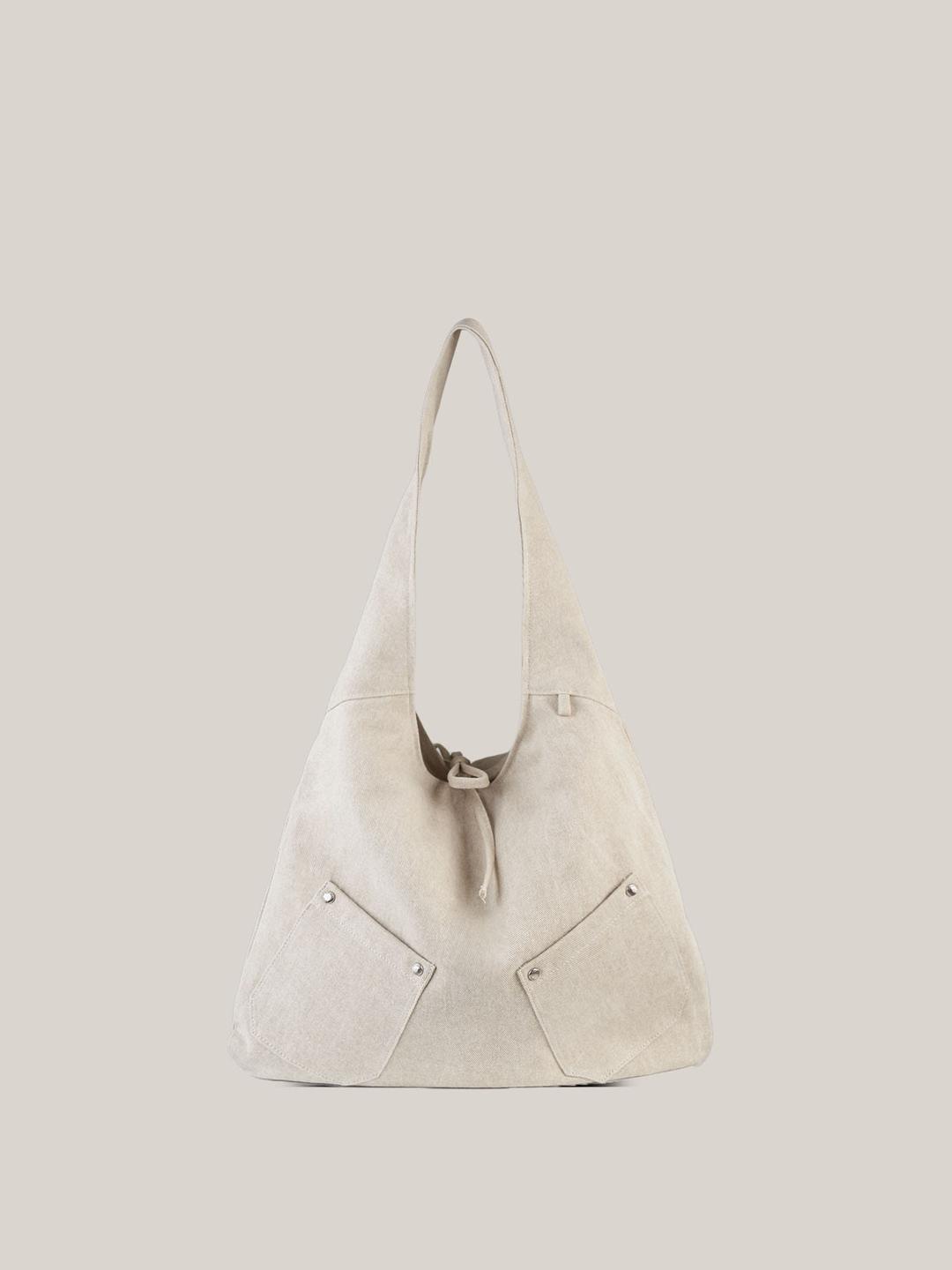 POCKET STUD BAG [ CREAM ]