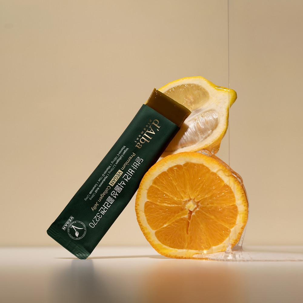 40% / 달바 비건 식물성 콜라겐 3270 1BOX (20gX14개입) / 국내 최대 함유량 / 이너뷰티