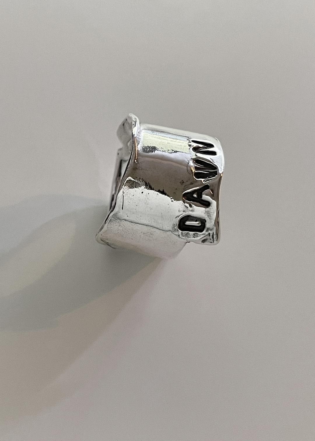 Chunky Ring "낙서\"