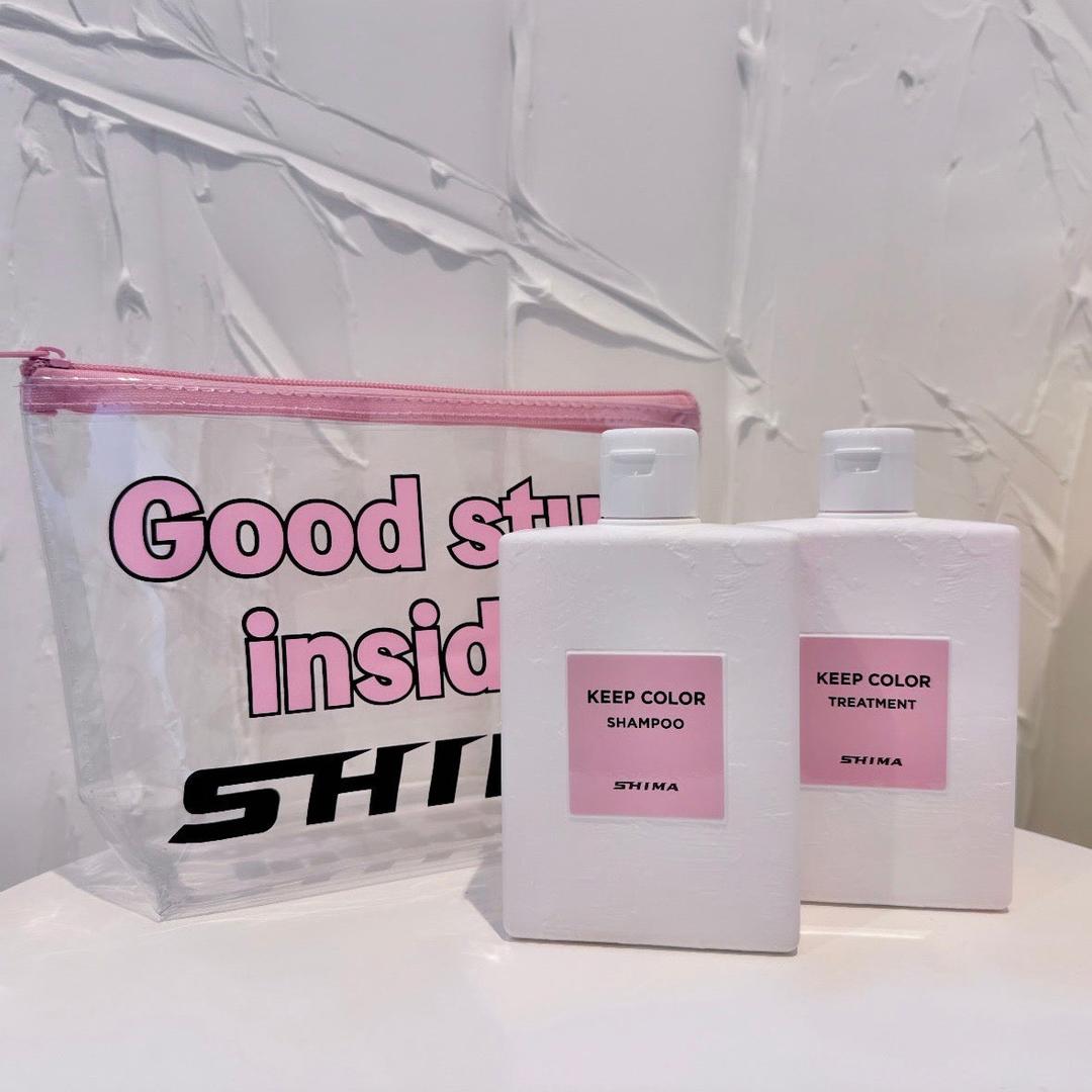 【ONLINE EXCLUSIVE】SHIMA SHAMPOO＆TREATMENT SET(トリートメント用ポンプ付※ポンプは1点のみ)