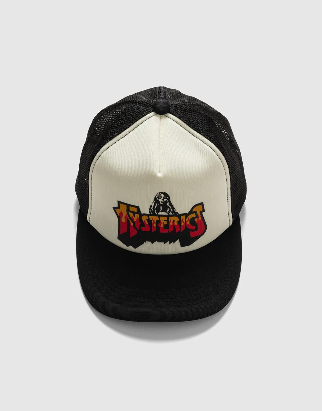 Bad Ass Fire Logo Cap (Black)