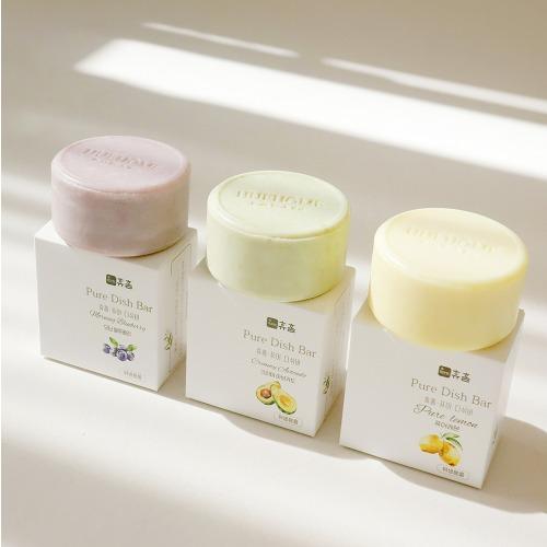 휴홈 자연을 담은 주방 설거지 비누 바 150g 3개