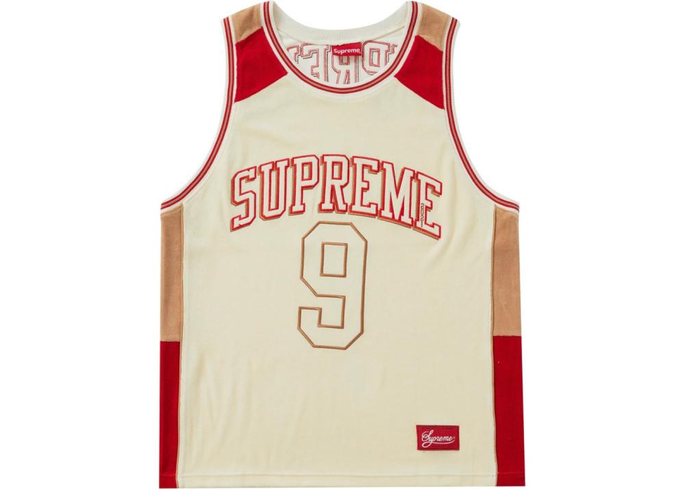 ss21 슈프림 농구 져지 Supreme Terry Basketball Jersey Stone