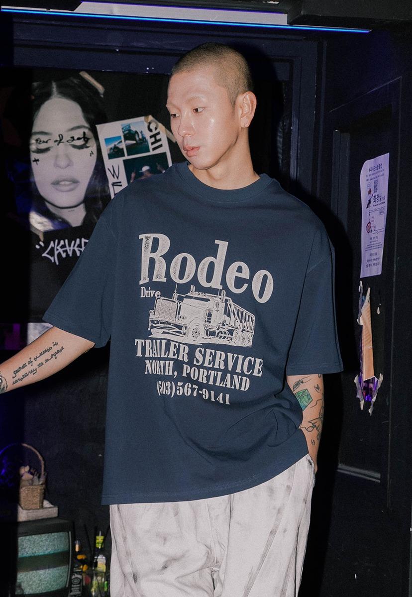 로데오 반팔티 [네이비]