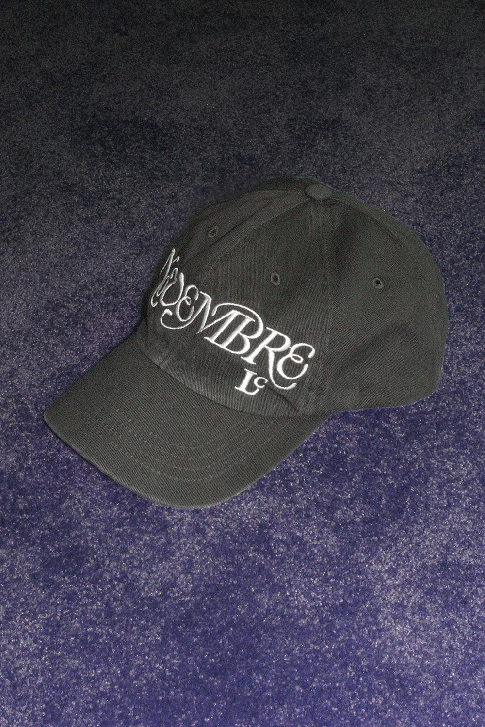 [NOVEMBRE X LC] CAP  - BLACK