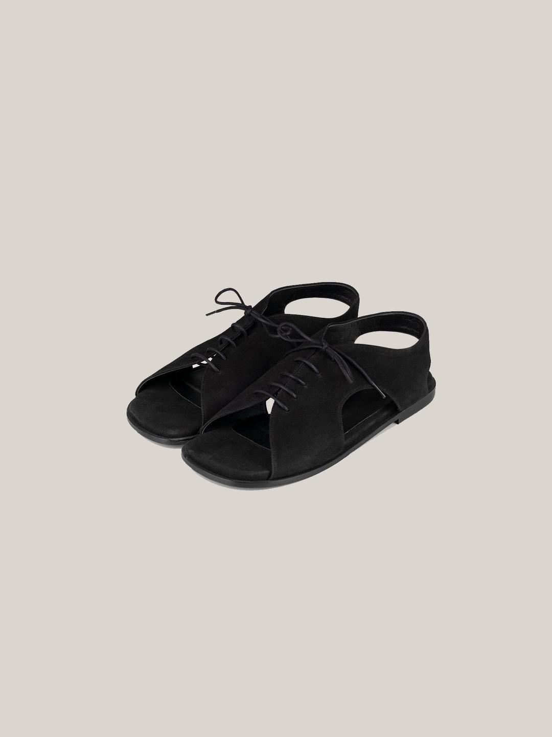 TIE SANDAL [ BLACK ]