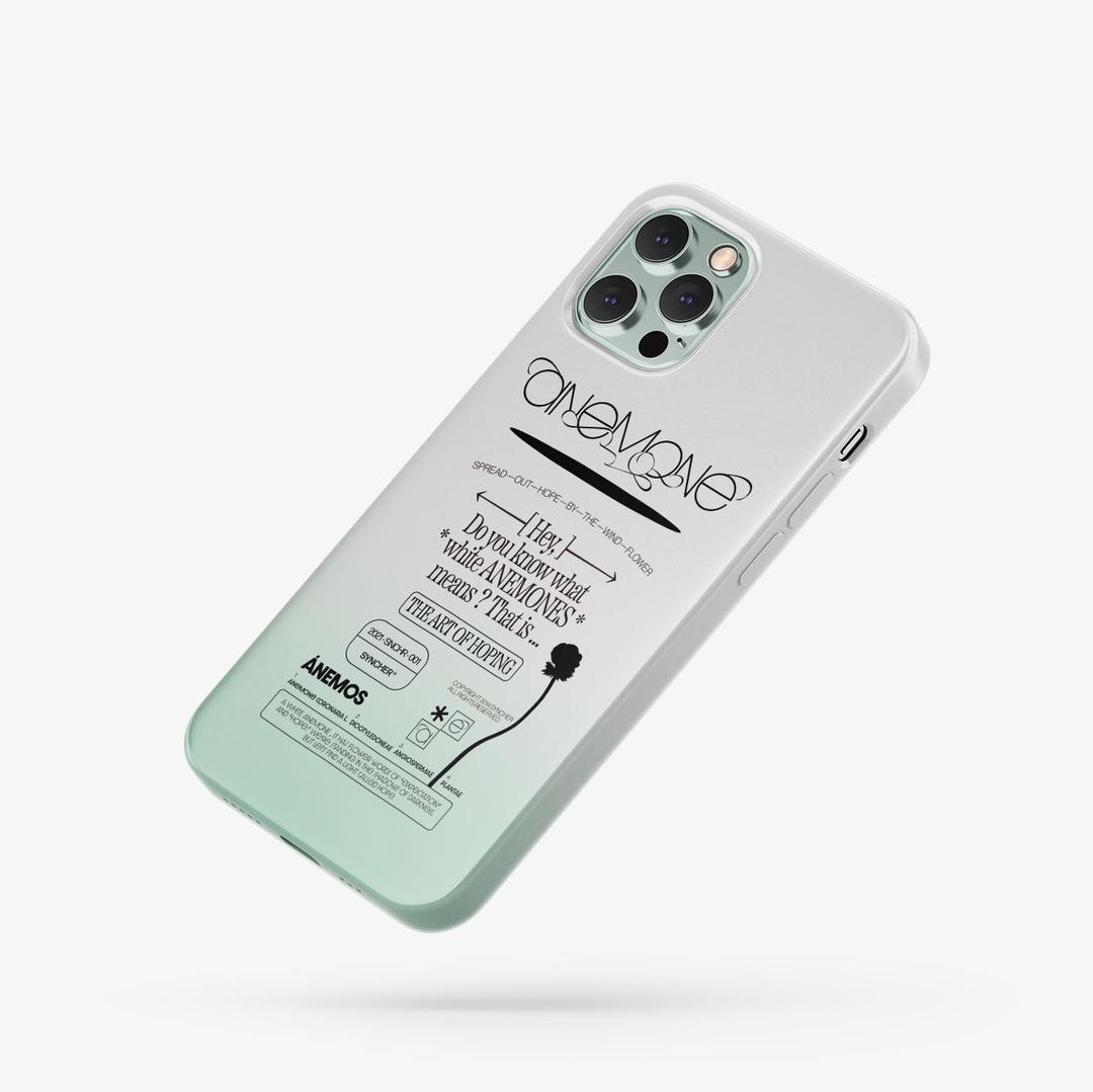 Anemone iPhone case (GREEN) - iPhone 12 PRO MAX