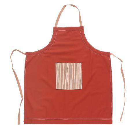 [롯데백화점] [더콘란샵] 스트라이프 포켓 에이프런 레드
