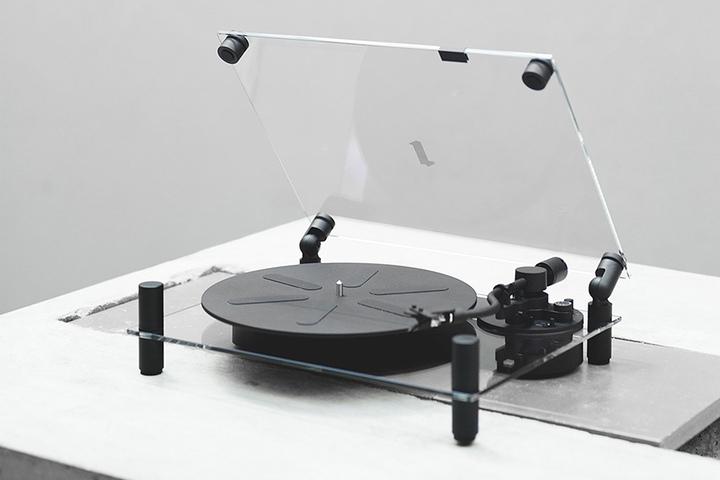 턴테이블 LP 플레이어 TRANSPARENT TURNTABLE