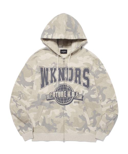 H.O.F ZIPUP HOODIE (O.CAMO)