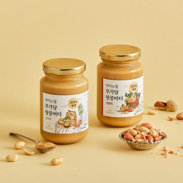 마이노멀 무가당 땅콩버터 100% 250g