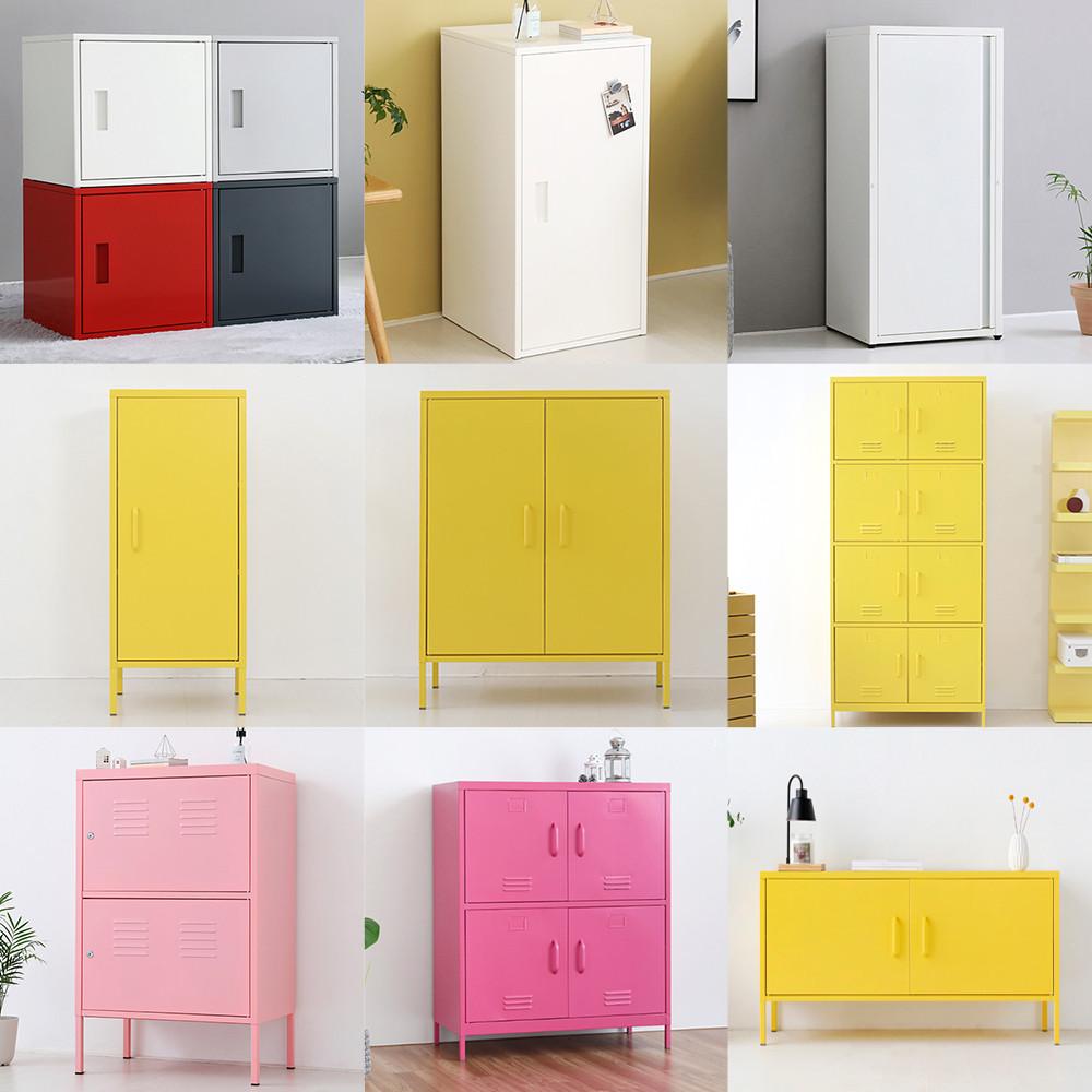 마켓비 철제 수납장 미니 수납장 캐비넷 거실 틈새 수납장 이케아 다용도 베란다