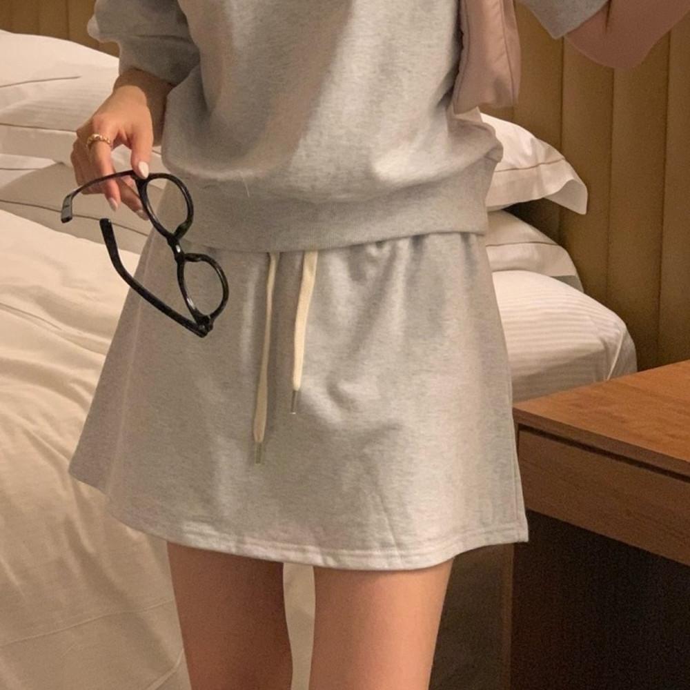 쭈리 밴딩 치마바지