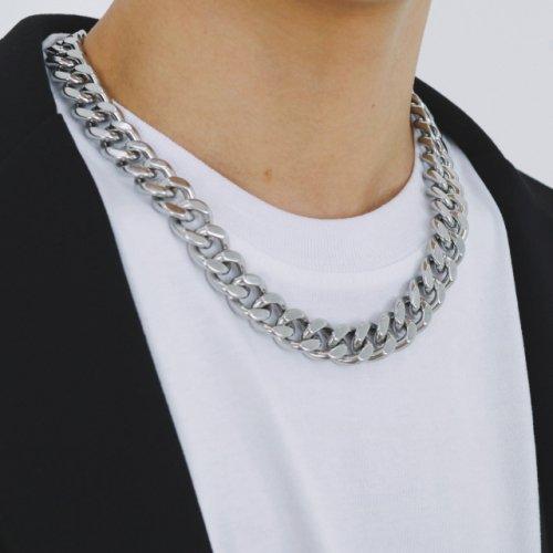 남자 목걸이 체인 써지컬스틸 CLEF OG NO.2 NEC