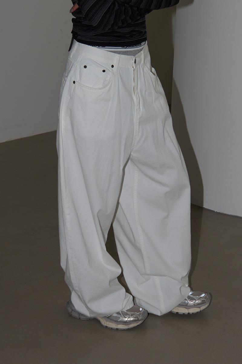 [SS] PALOOZA MEGA WIDE SUMMER COTTON PANTS