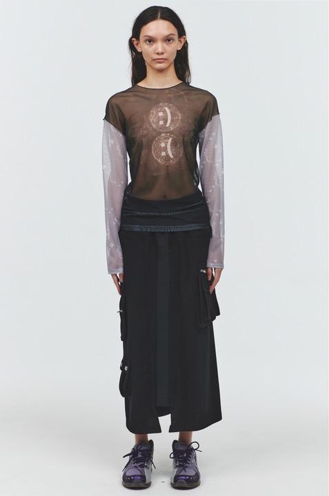 Bittersweet  Long Sleeve Mesh Tee