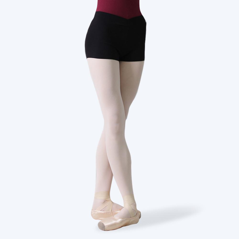 발롱 N66 나일론 1부 발레 댄스 핫 팬츠 속 바지