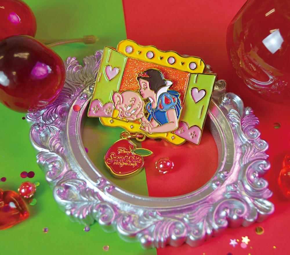 디즈니 백설공주 핀뱃지 디즈니뱃지 프린세스 이중 뱃지 Disney Princess Badge