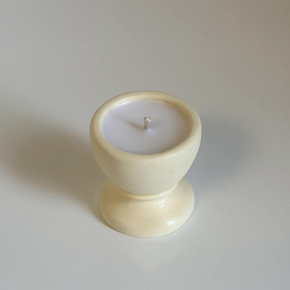 [29CM 단독] Plaster T-light Candle_Ivory