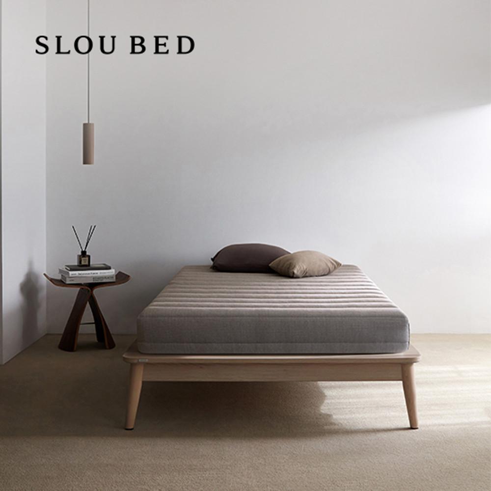 슬로우베드 딥플로우 매트리스&아티초크 프레임 무헤드형 침대세트 SS/Q