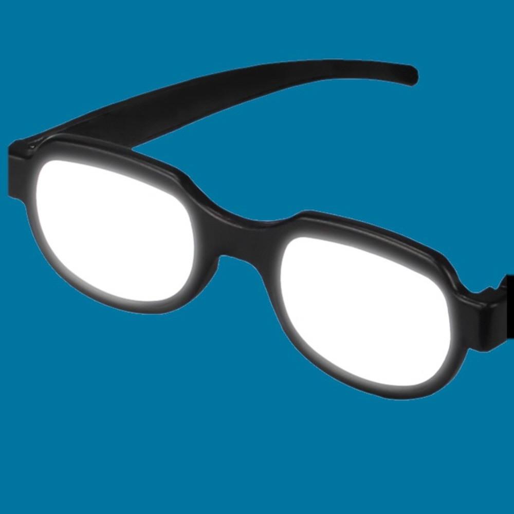 SHAMOE 빛나는 터치 LED 안경 코스프레 소품 사카모토입니다만 코난