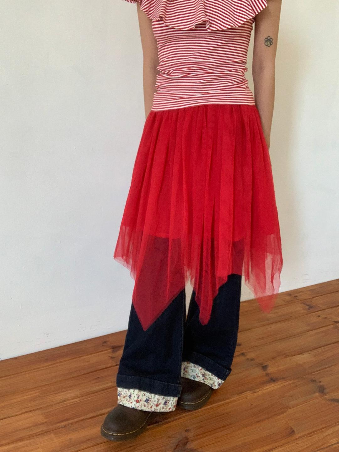 Unbalance Sha Skirt