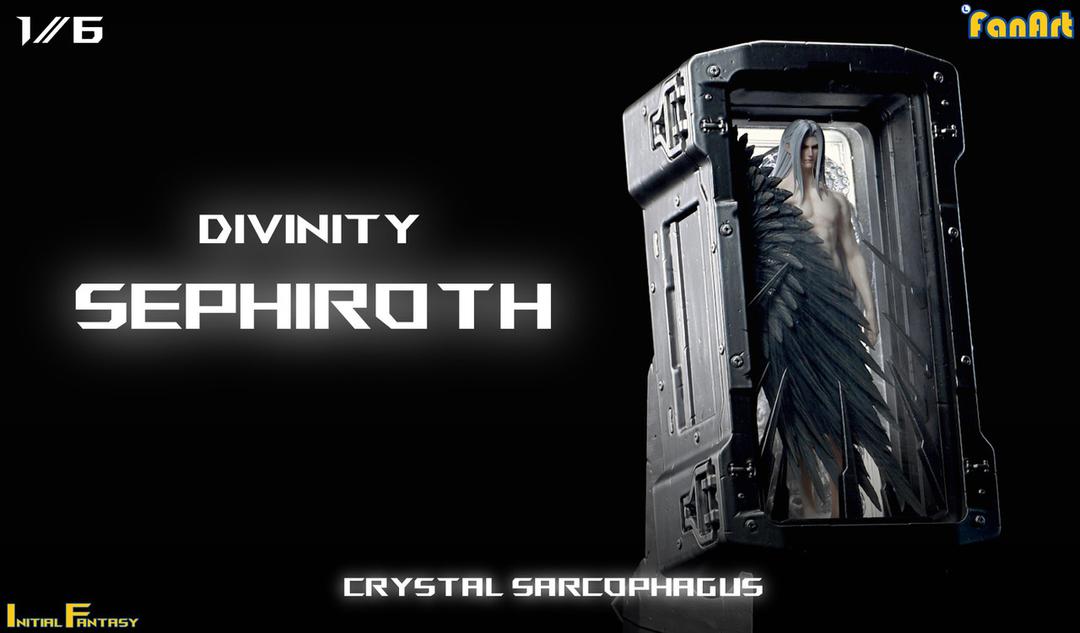 【Pre-sale】1/6 Scale Divinity Sephiroth with LED-(FF7) Final Fantasy-Fanart Studio