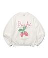 PHYPS® STRAWBERRY CREWNECK IVORY