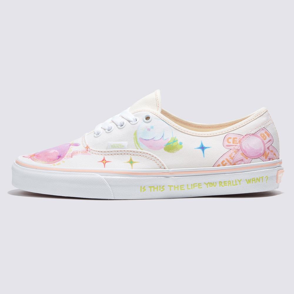 반스 x NUTTSH 어센틱 마시멜로우 피치핑크