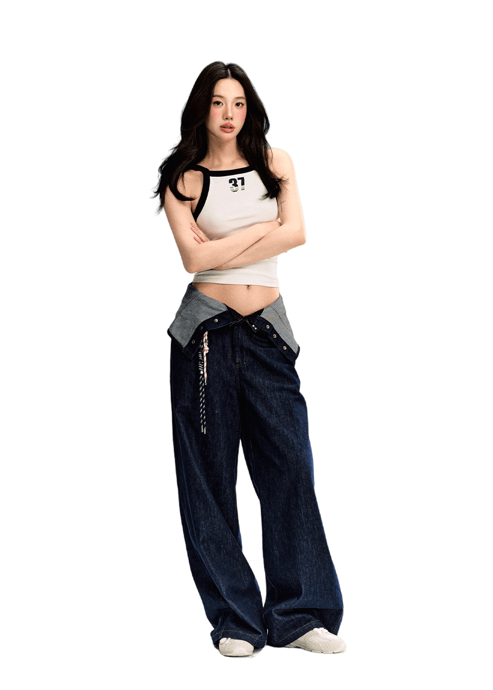 LLDC 'SUMMER DREAM' Selene Suspender Top & Jeans [3COLOR]