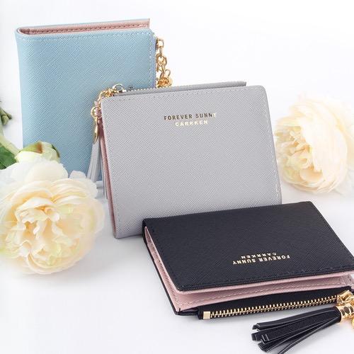 [당일출고 무배] 사피아노 키링 여자 반지갑 버튼 카드지갑 미니지갑 학생지갑 명함 카드 동전 지갑 홀더 케이스 캔디플래닛