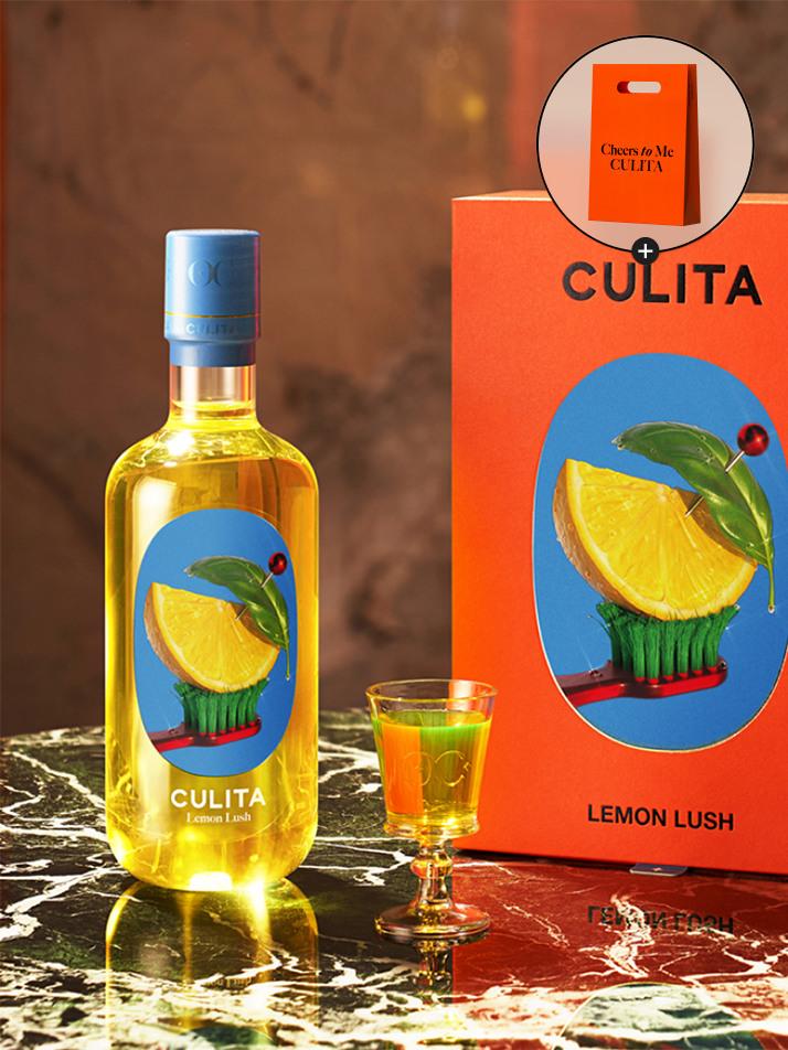 [패키지 증정] 쿨리타 선물세트 레몬러쉬 마우스워시 500ml + 컵