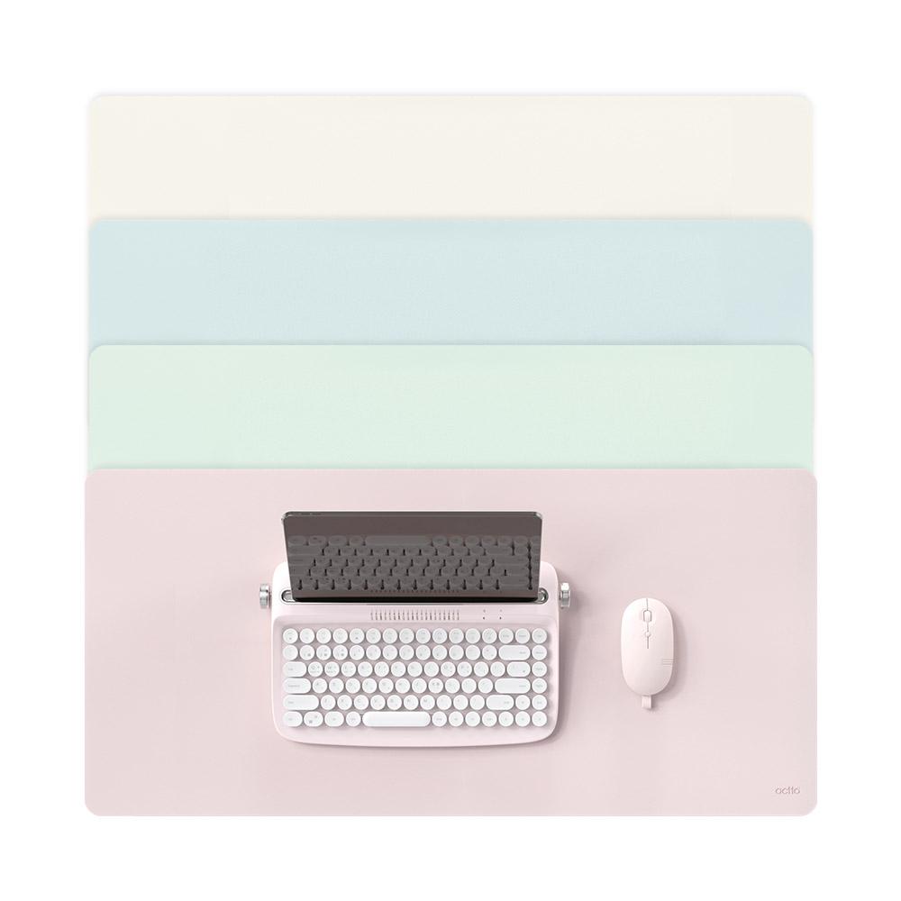 밀키 와이드 가죽 데스크매트 마우스 장패드 MP-54