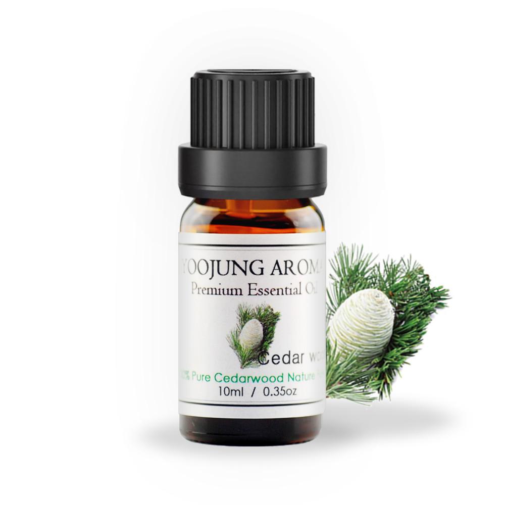 유정 아로마 천연 에센셜 오일 시더우드 10ml