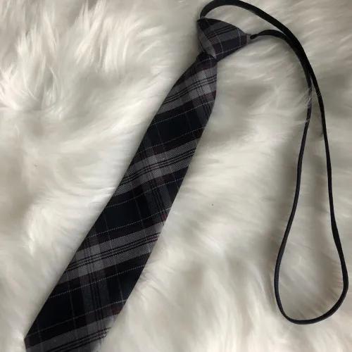 레이브 체크 넥타이 (one color)