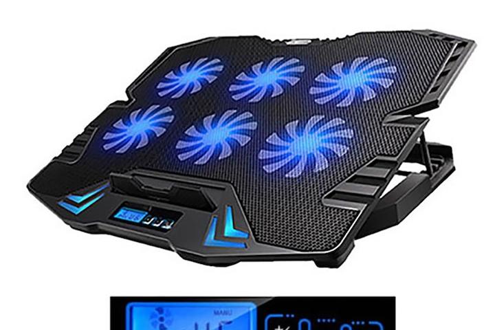 태풍 K8 PRO 게이밍 노트북 쿨러 각도조절 맥북 PC 쿨링패드 거치대 받침대 스탠드