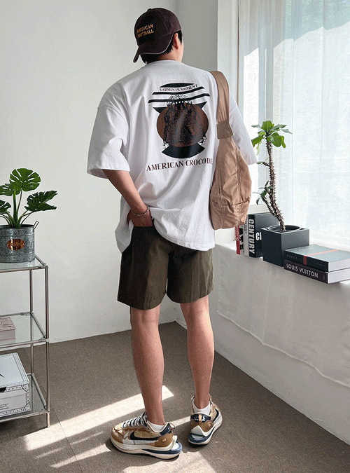 CROCODILE 프리미엄 오버 반팔