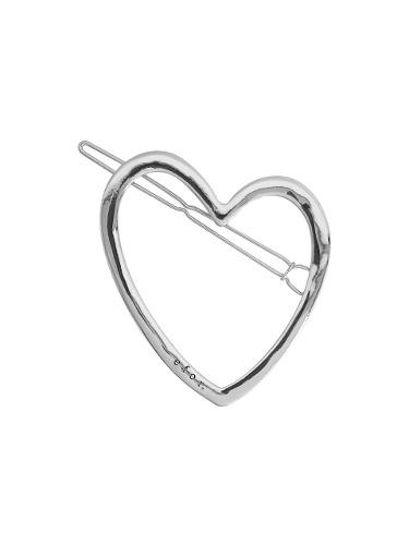 Punching Heart Hair Pin