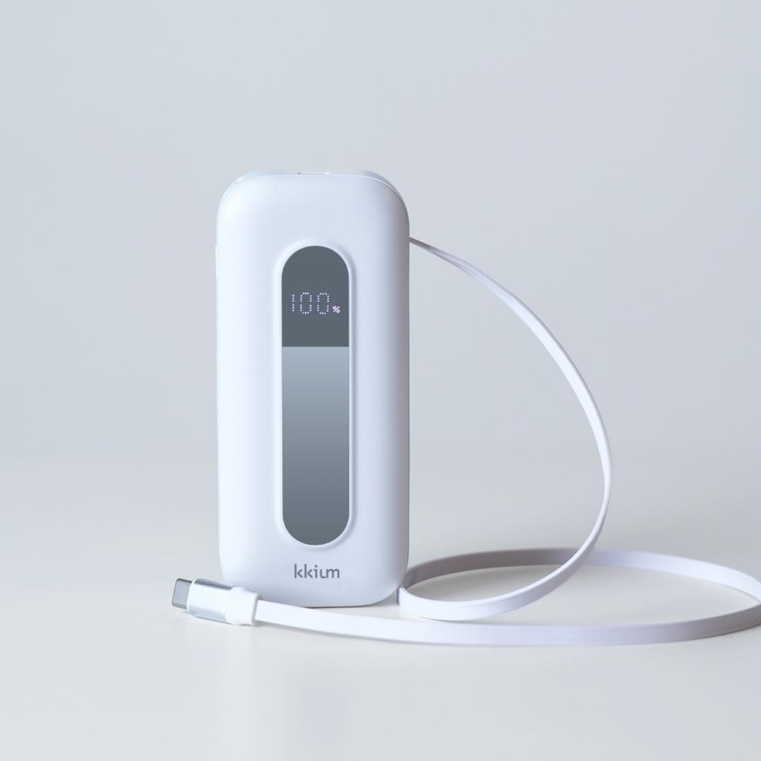 끼움 PD30W 초고속 충전 2in1 릴 업 10000mAh 빌트인 60cm C타입 보조배터리 기내반입 - 보조배터리 | 쿠팡