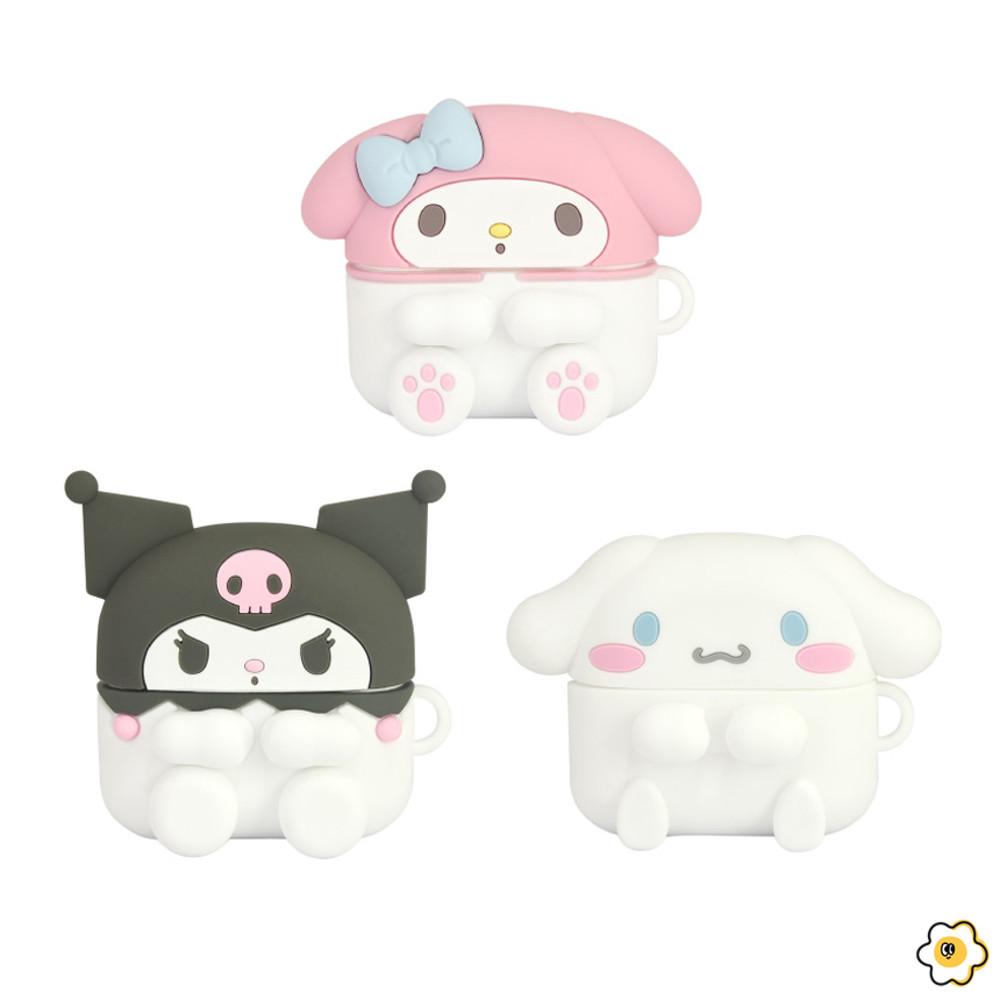산리오 에어팟 프로 케이스 AirPods Pro 실리콘 스탠드 케이스 마이멜로디 쿠로미 시나모롤