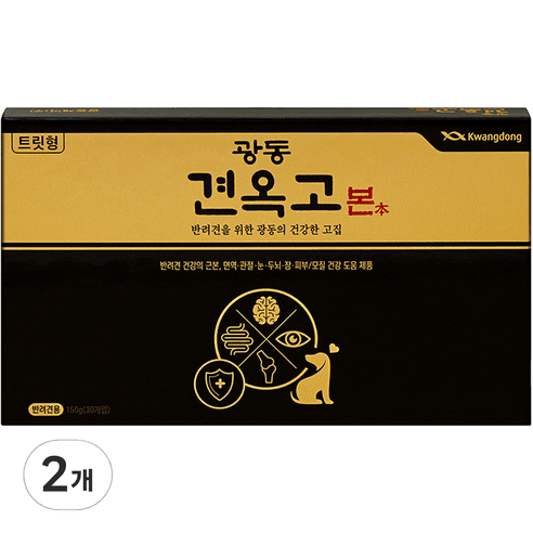 견옥고 강아지 본 영양제, 종합영양제, 150g, 2개 - 종합영양제 | 쿠팡