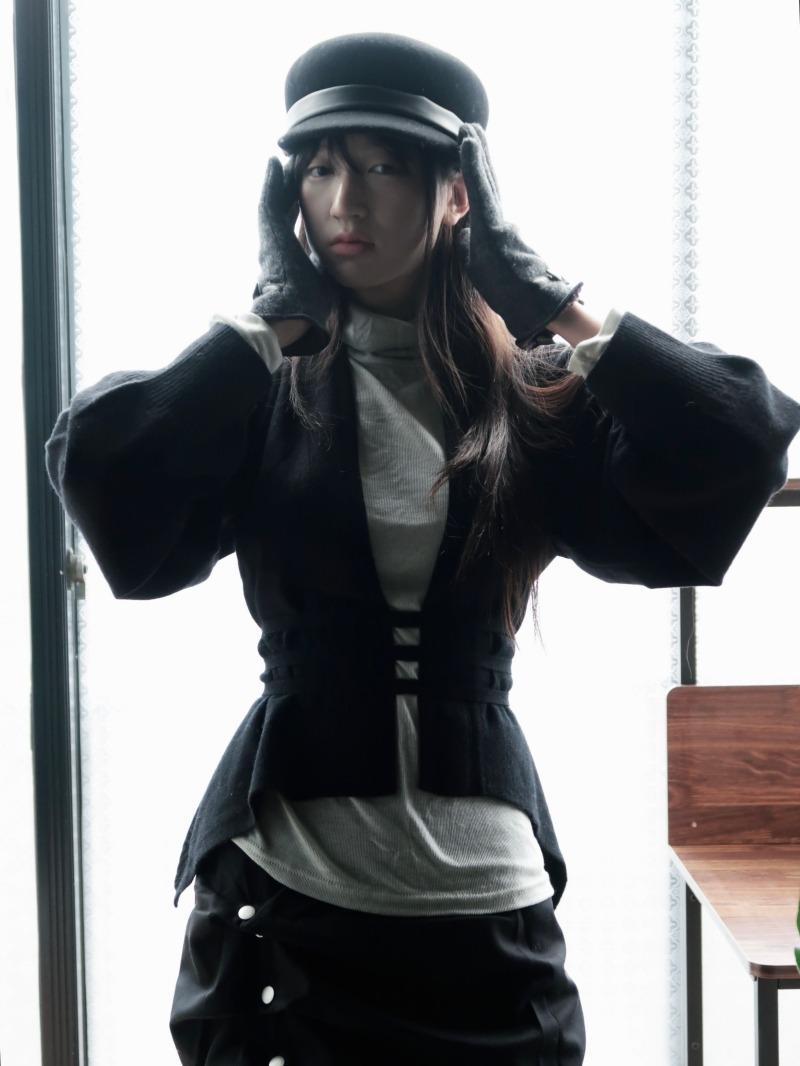 [ 매 호 ] 저고리 - black