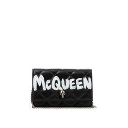 알렉산더 맥퀸 Small Skull crossbody bag Cross body bag 613088DYT201080 Black