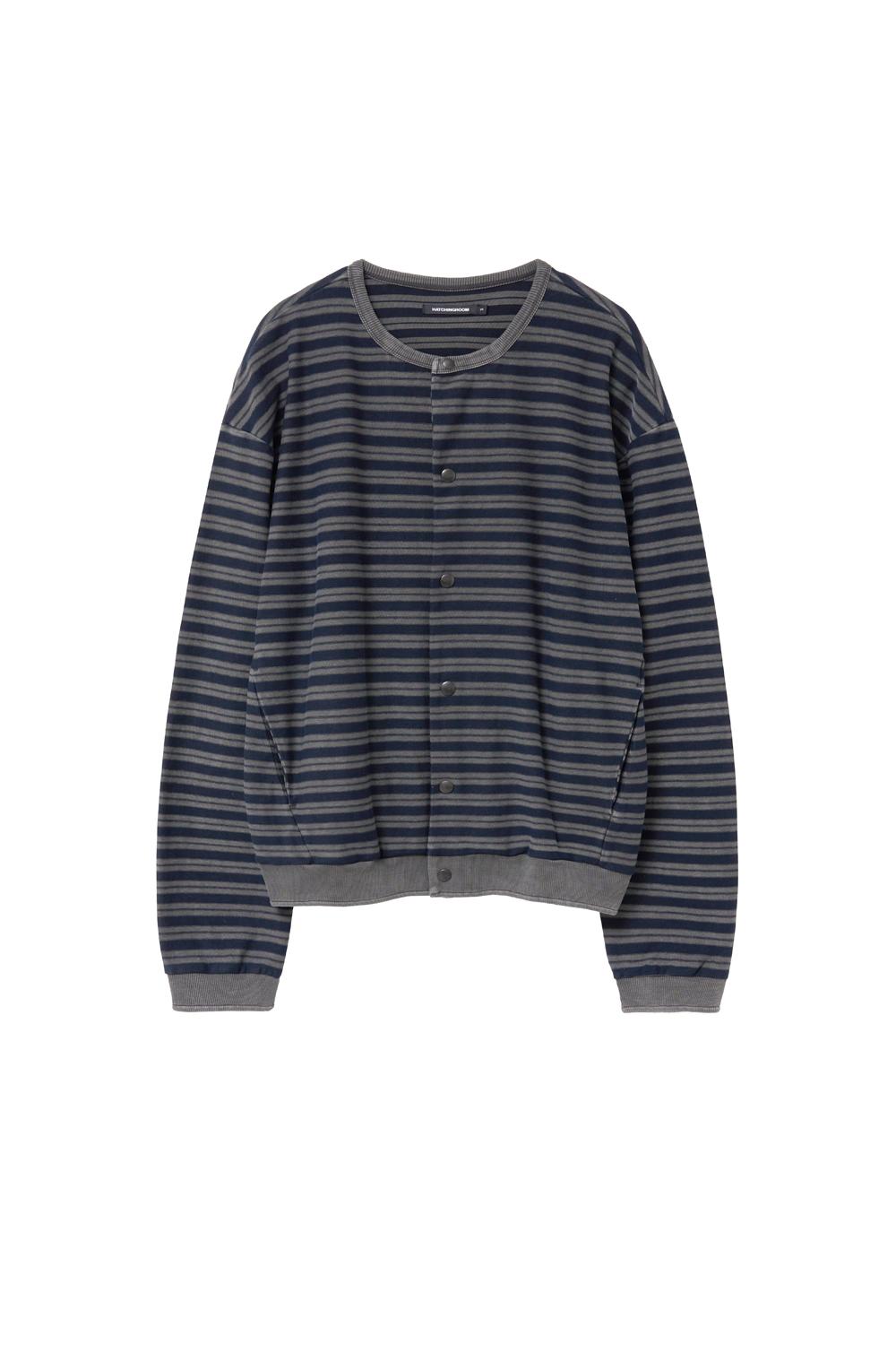 Stripe Cardigan Blue (Restock)