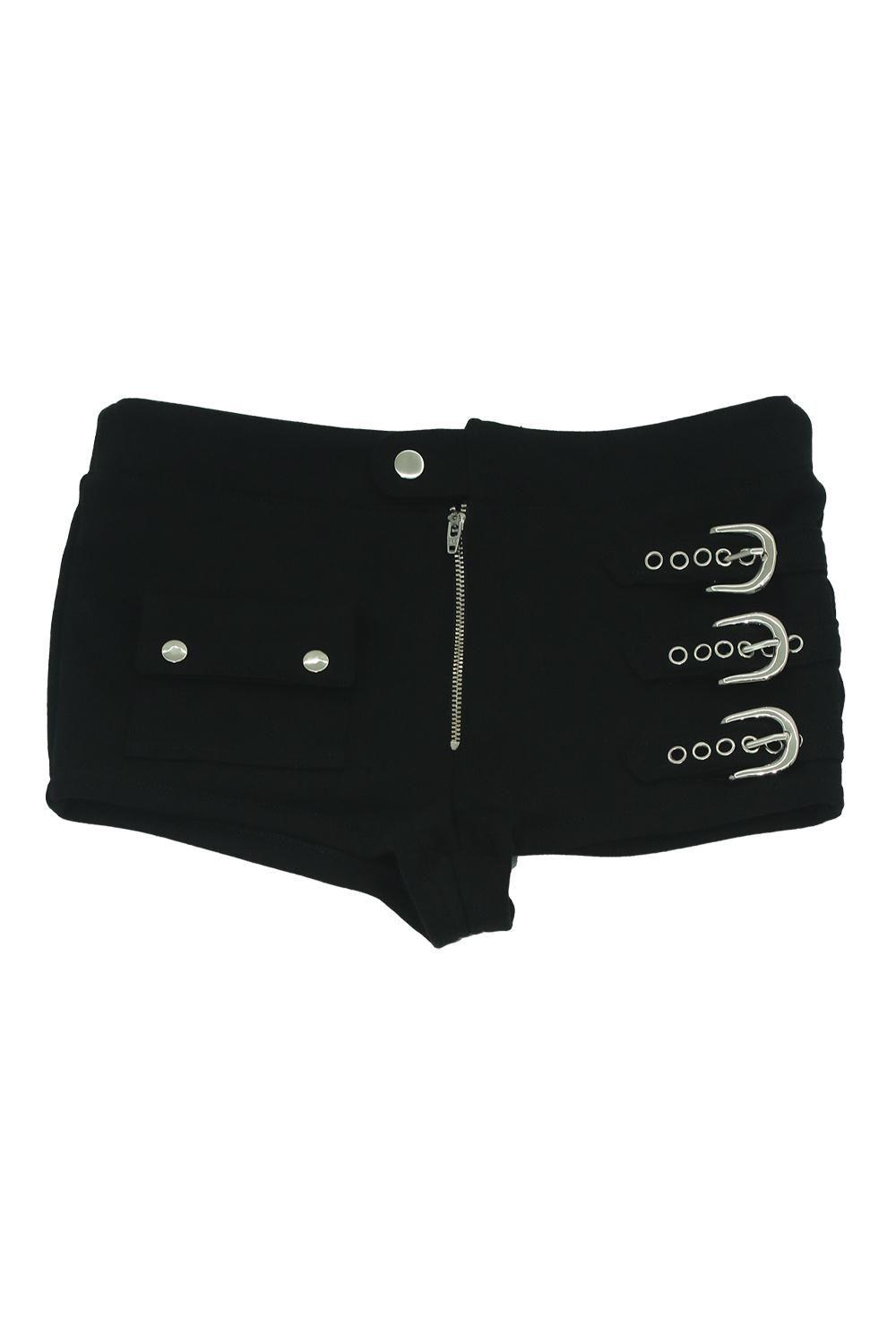 [TAAE] Three Belt Shorts 001