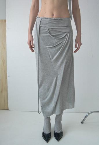 PIERO DRAPED SKIRT