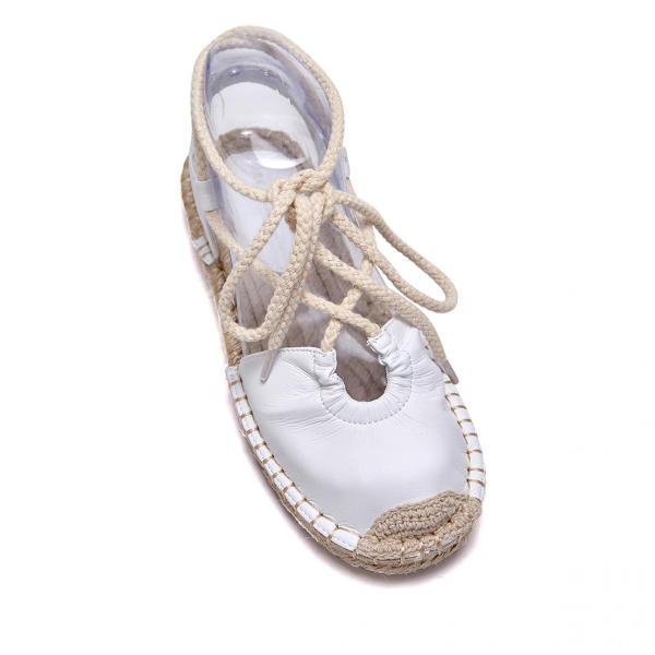 피어포 espadrille ribbon 샌들