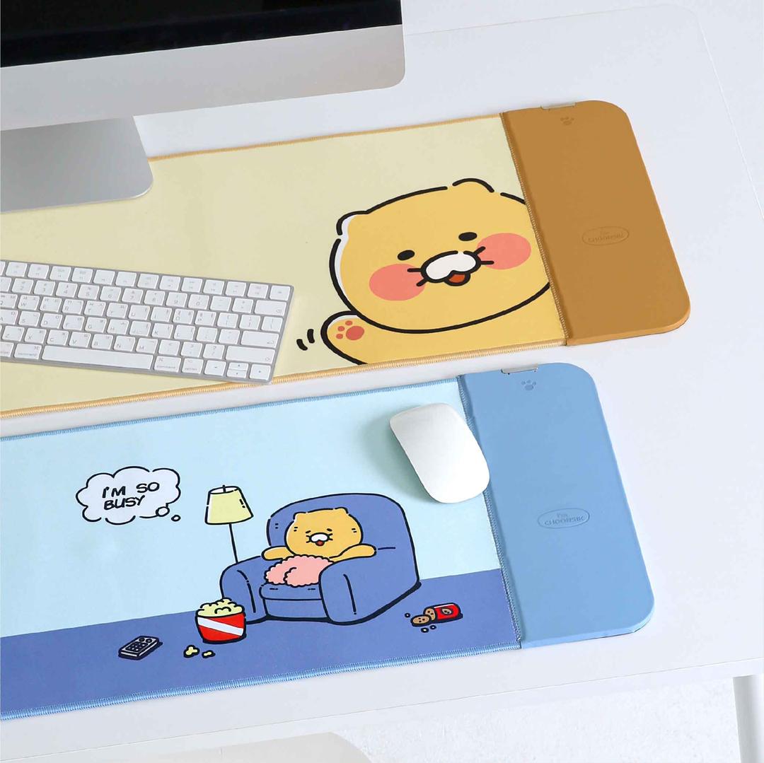 춘식이 듀얼 무선충전 마우스장패드