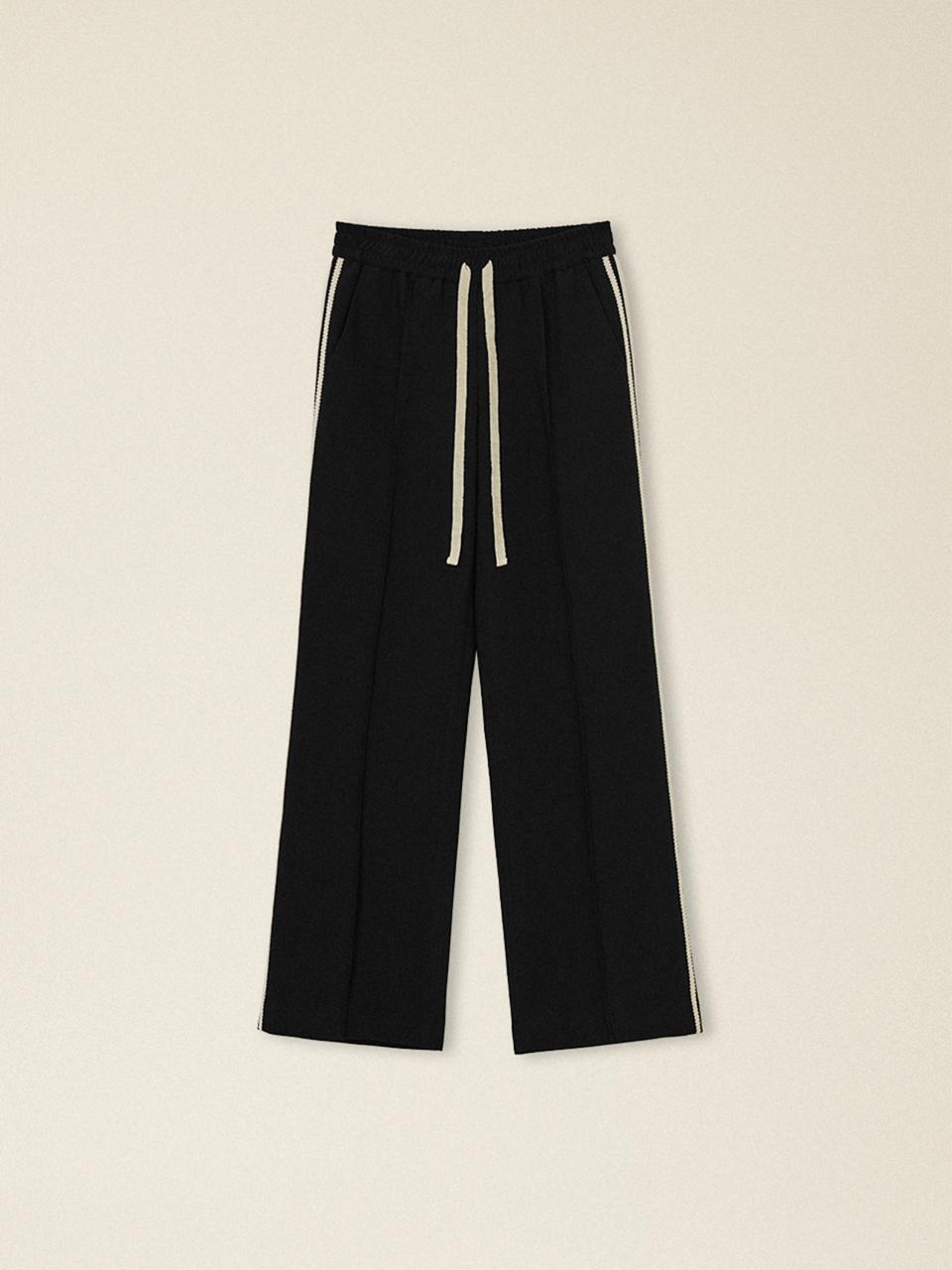 French Track Pants Black